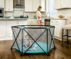 Regalo Six Panel My Play Portable Play Yard Multicolor 6-24 M