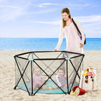 Regalo Six Panel My Play Portable Play Yard Multicolor 6-24 M