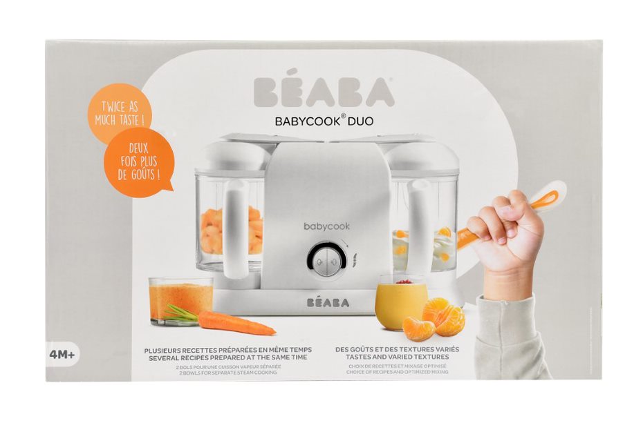 BEABA - BABYCOOK DUO - WHITE/SILVER