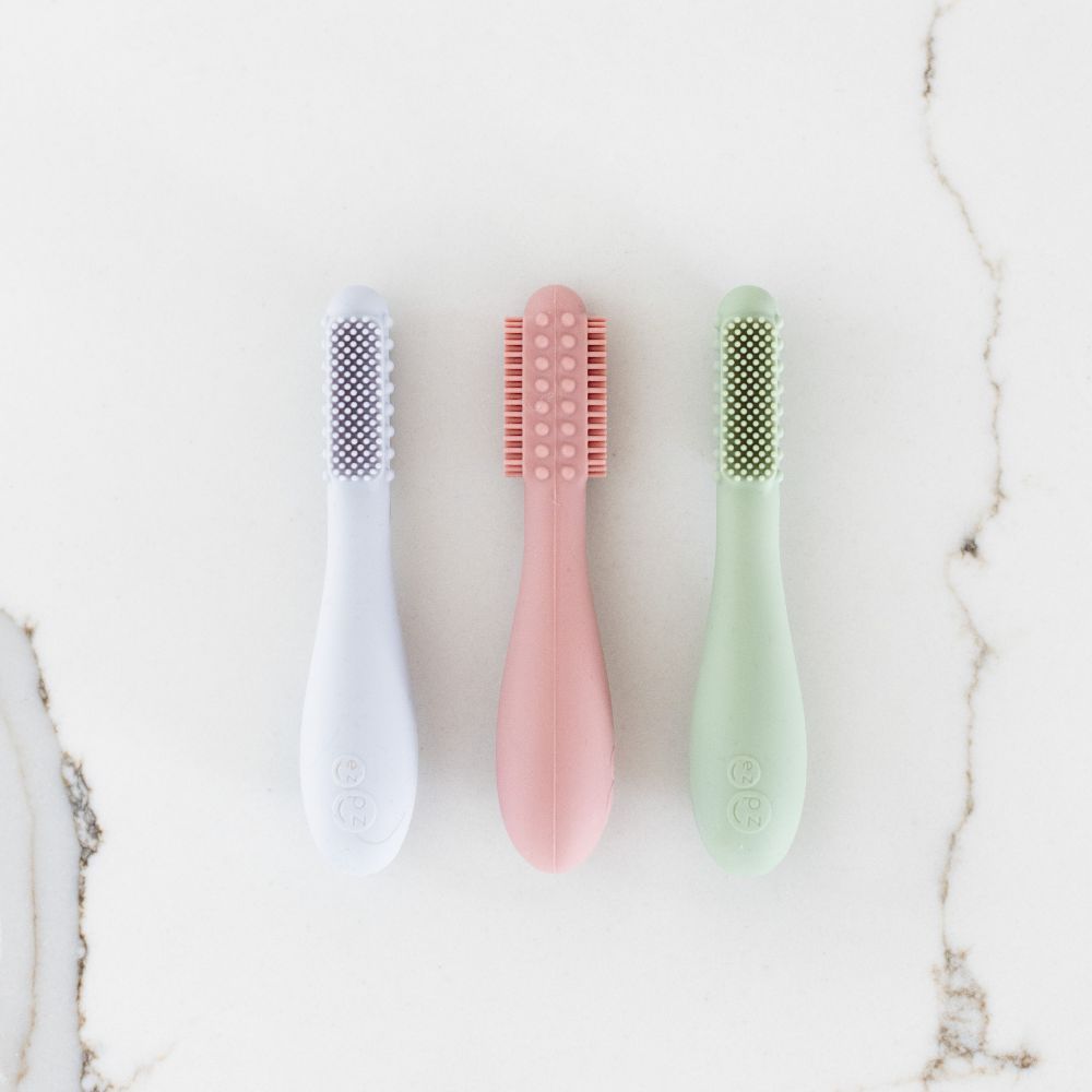 Ezpz Baby-Led Toothbrush - Sage