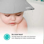BBluv Käp (Grey) - Silicone Shampoo Repellant Cap