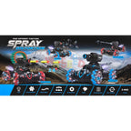 14CH R/C Stunt Car With Spray & Soft Bullet Shooter