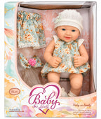 15" Newborn Baby Doll with Extra Outfit
