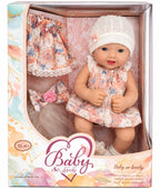 15" Newborn Baby Doll with Extra Outfit