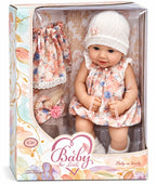 15" Newborn Baby Doll with Extra Outfit