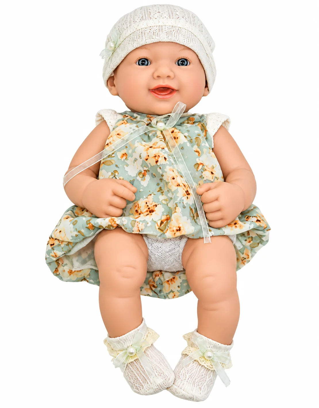 15" Newborn Baby Doll with Extra Outfit