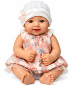 15" Newborn Baby Doll with Extra Outfit