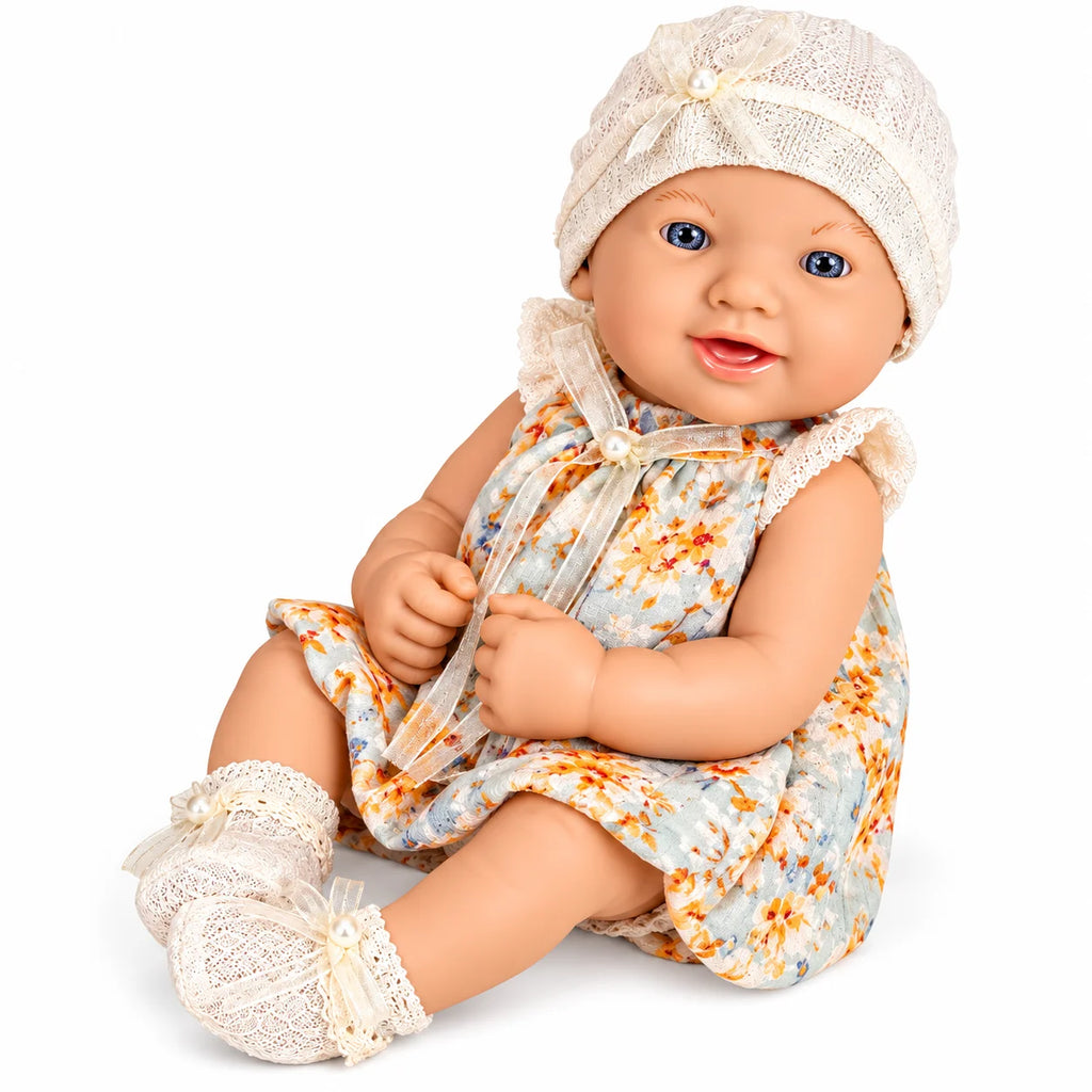 15" Newborn Baby Doll with Extra Outfit
