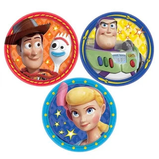 TOYSTORY 4 PAPER PLATES7"8PCS