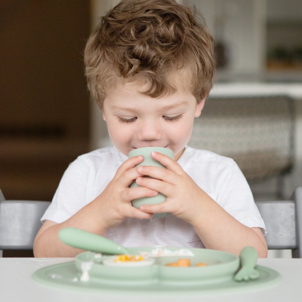 Ezpz Mini Cup & Straw Training System - Pewter