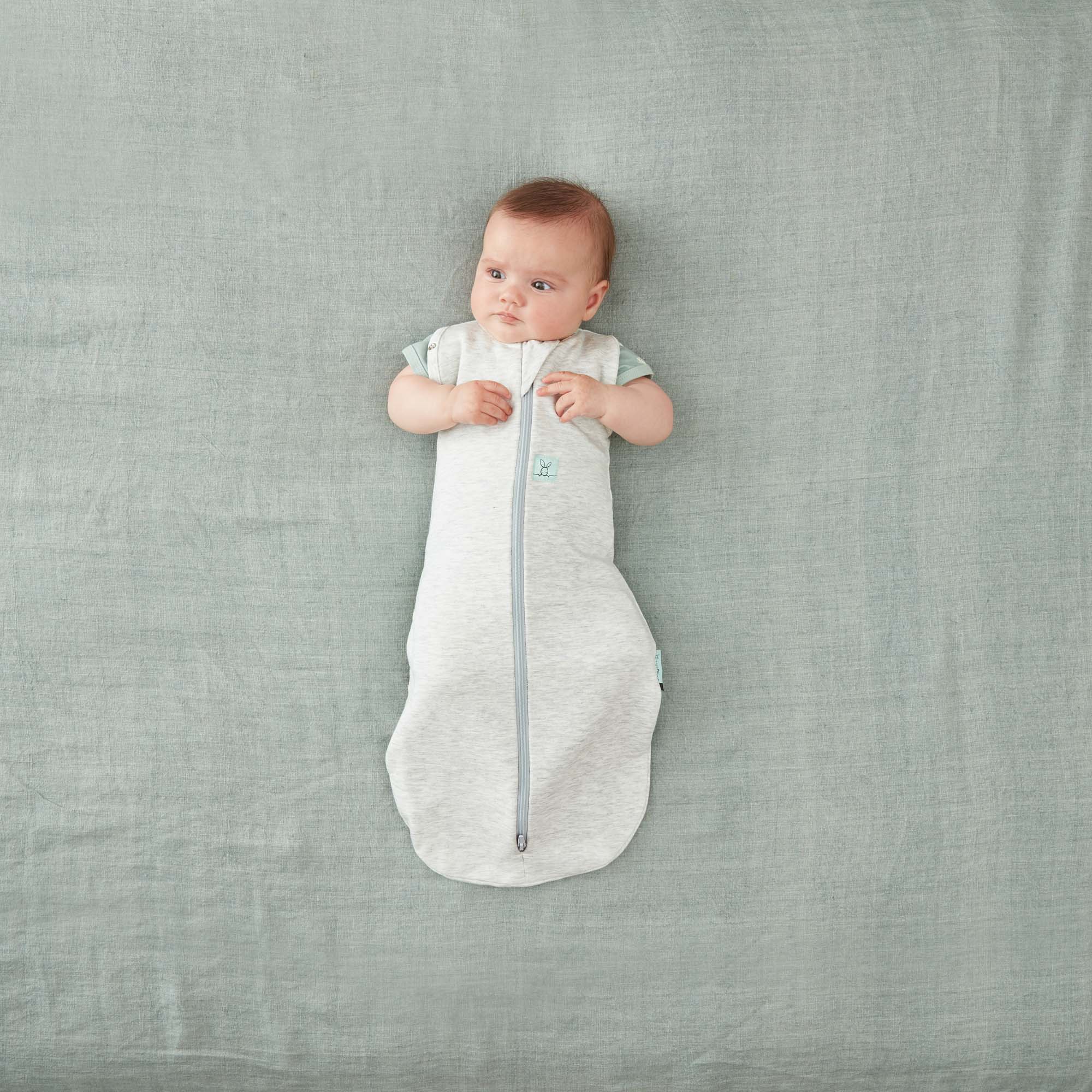 ergoPouch Cocoon Swaddle Bag - TOG 1.0 - Grey Marle