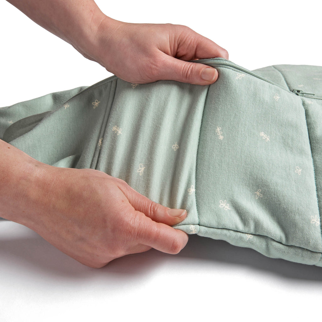 Ergo pouch jersey Sleeping Bag tog 2.5 3-12 months Sage