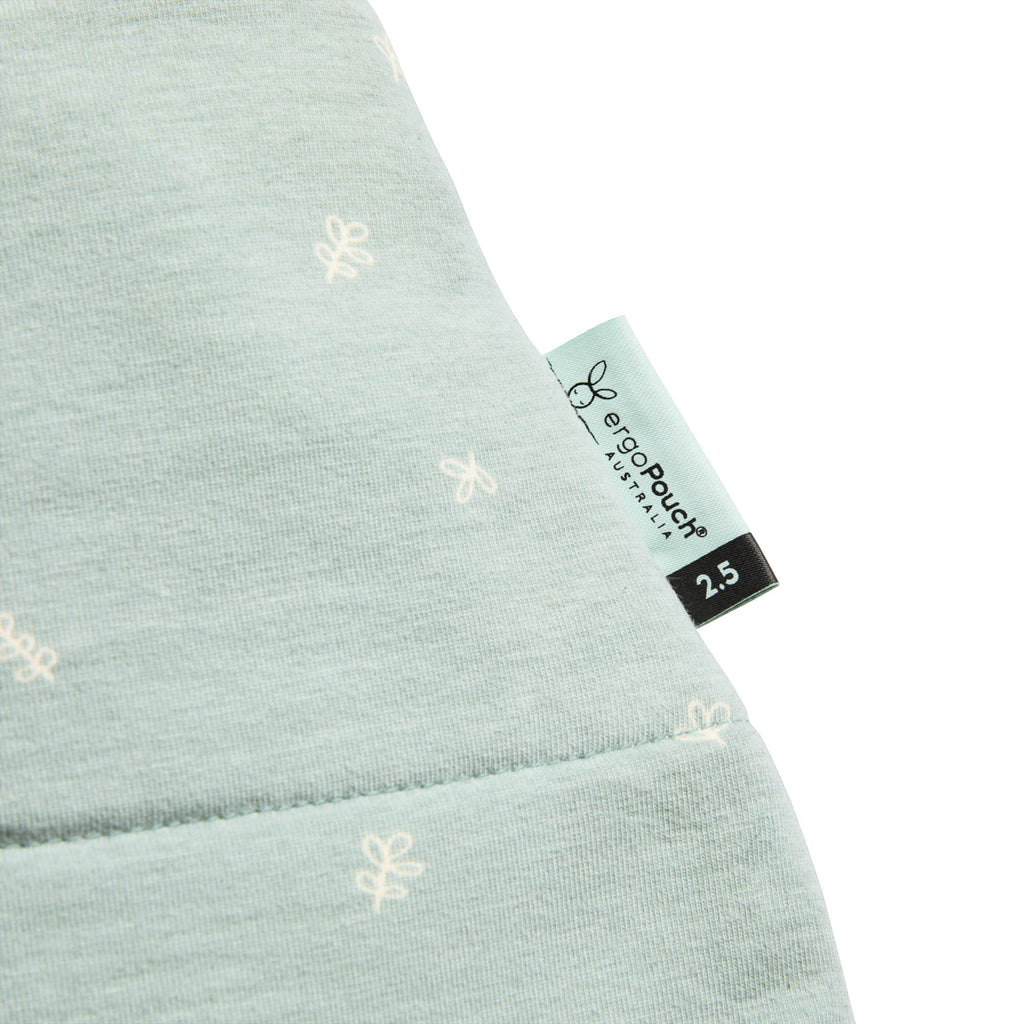 Ergo pouch jersey Sleeping Bag tog 2.5 3-12 months Sage