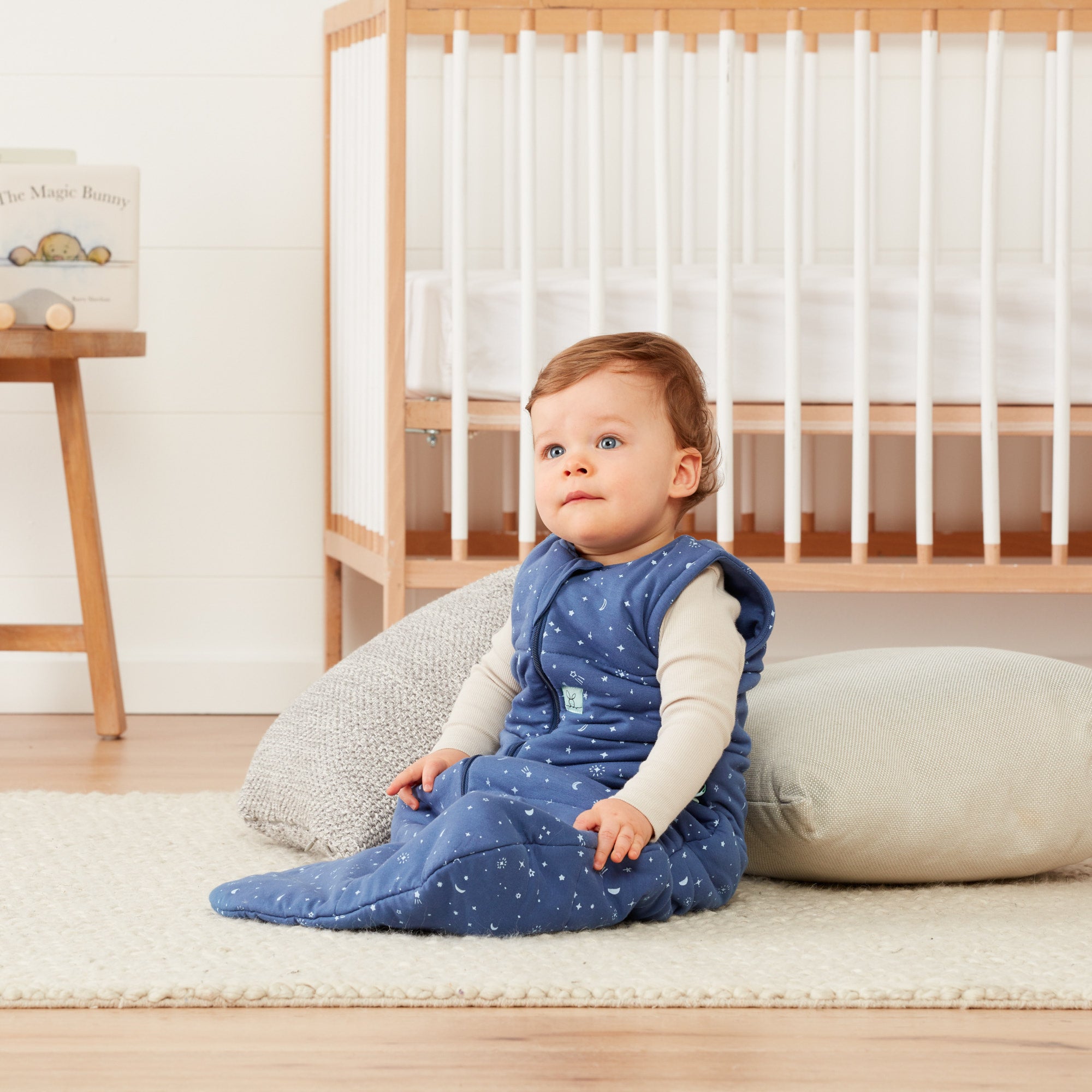 Ergo pouch jersey Sleeping Bag tog 2.5 3-12 months Night Sky
