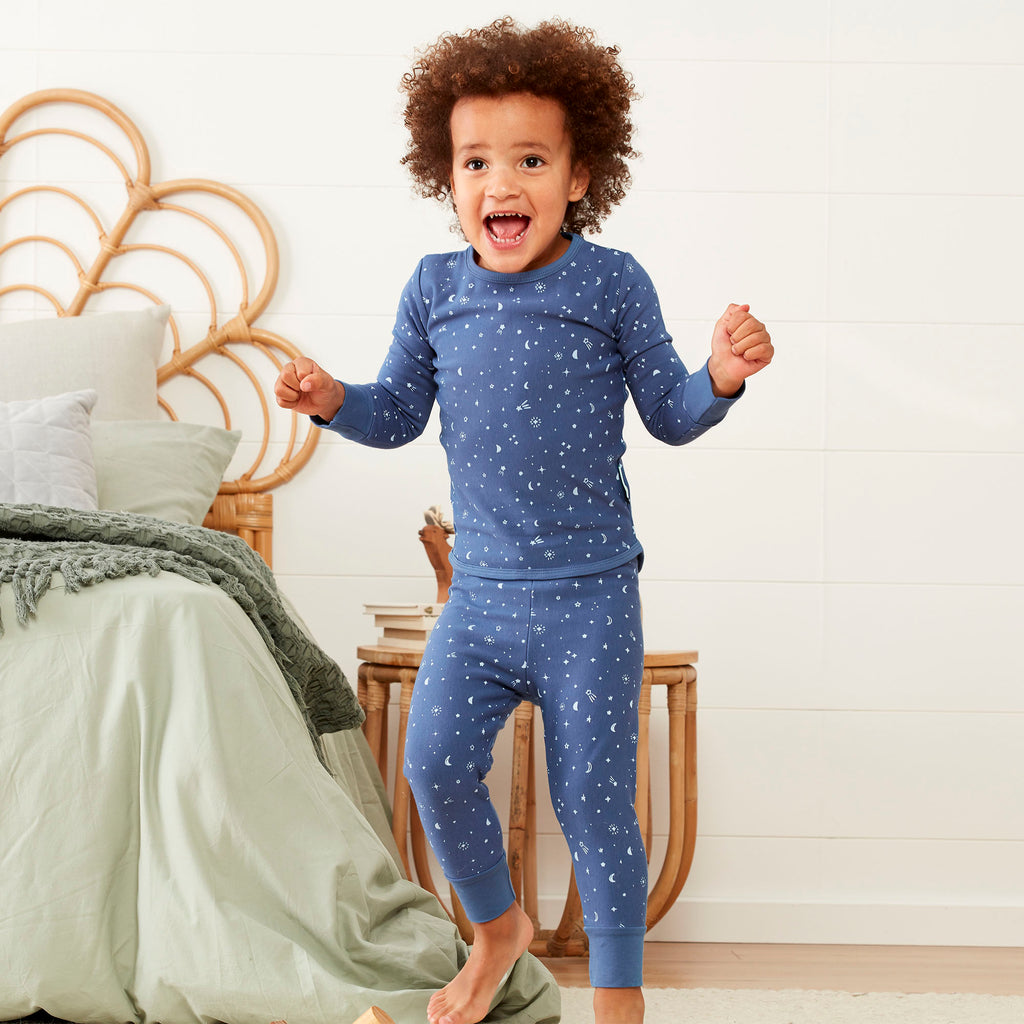 ergoPouch Long Sleeve  Pyjamas - TOG 0.2 - Night Sky