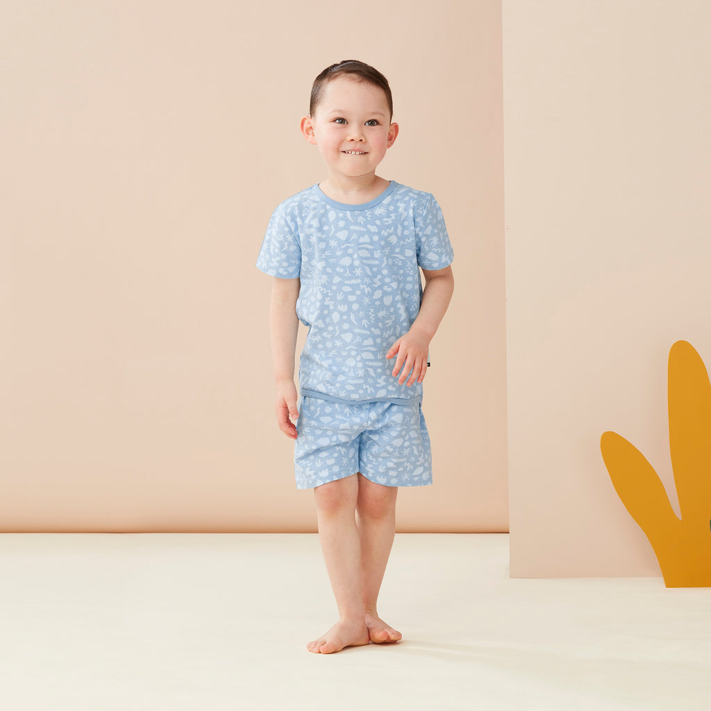 ergoPouch Short Sleeve Pyjamas - TOG 0.2 - Shadowlands