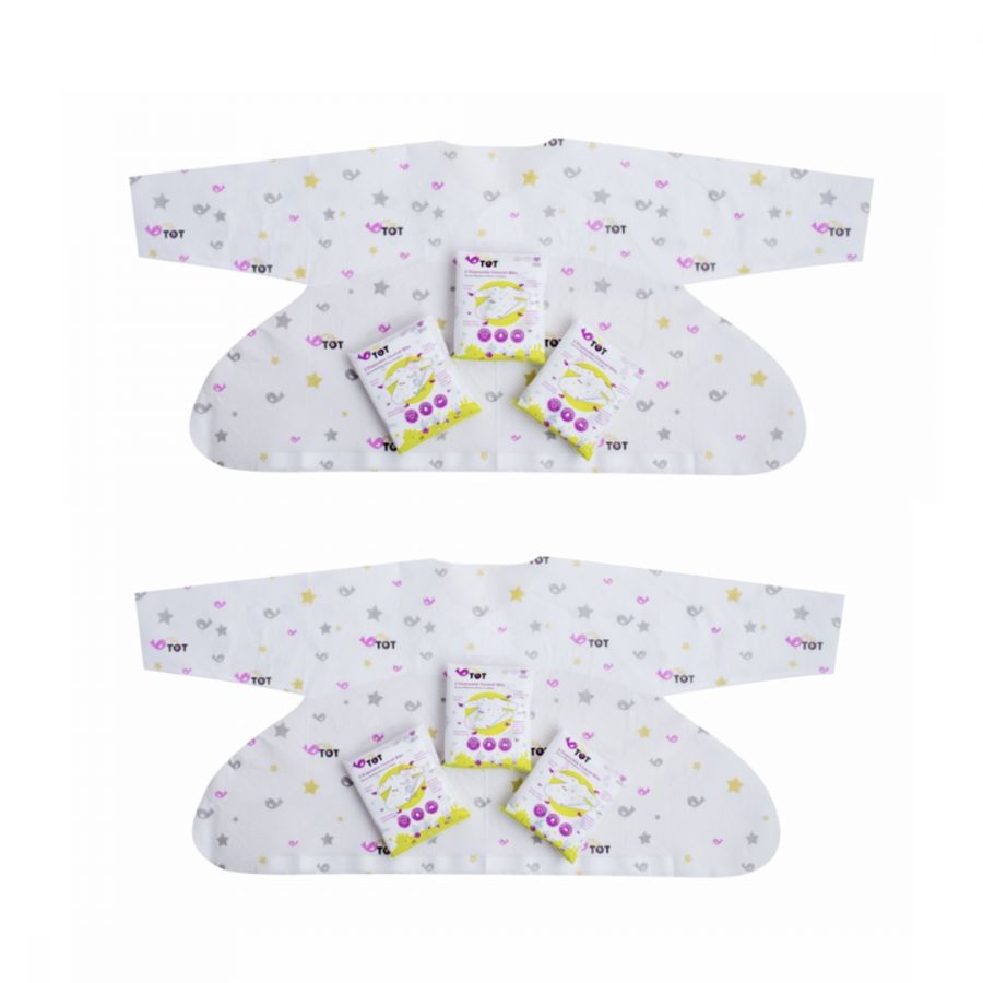 Tidy Tot Disposable Bib Twin Pack
