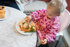 Tidy Tot Cover & Catch bib - Love Hearts
