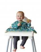 Tidy Tot Cover & Catch bib - Dancing Zebra
