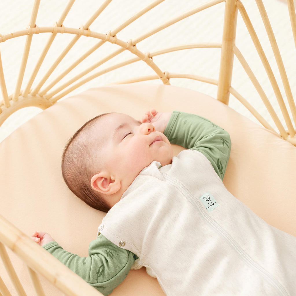 ergoPouch Cocoon Swaddle Bag – TOG 1.0 – Oatmeal Marle