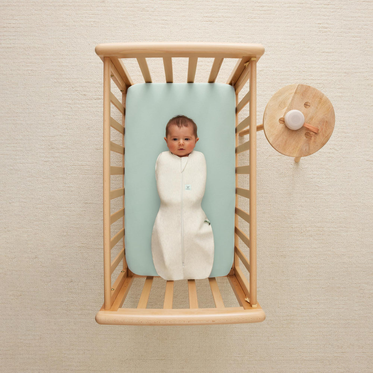 ergoPouch Cocoon Swaddle Bag – TOG 1.0 – Oatmeal Marle