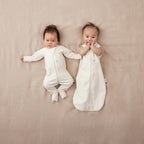 ergoPouch Long Sleeve Layer - TOG 0.2 -Oatmeal Marle