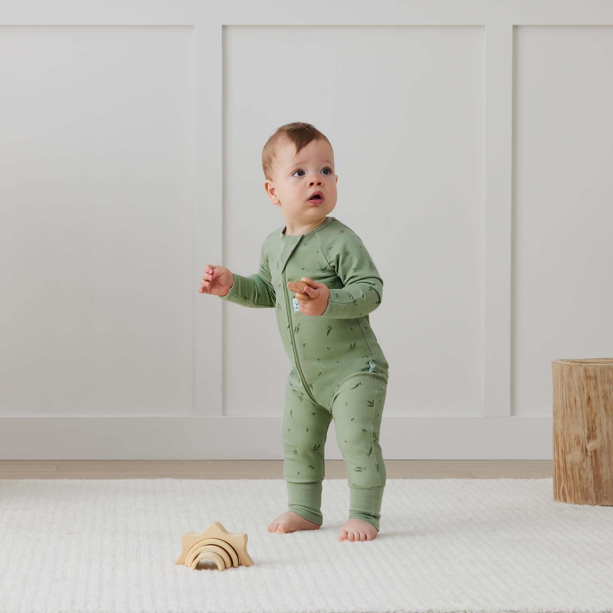 ergoPouch Long Sleeve Layer - TOG 0.2 - Willow