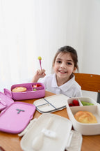 Sparkids eco friendly beige lunch box