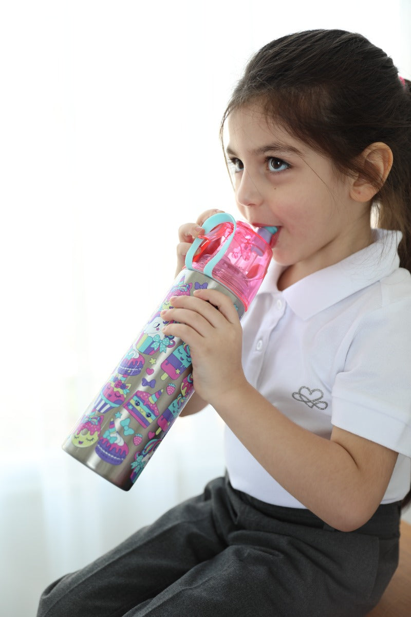 Sparkids Unicorn Spry Water Bottle 490ml