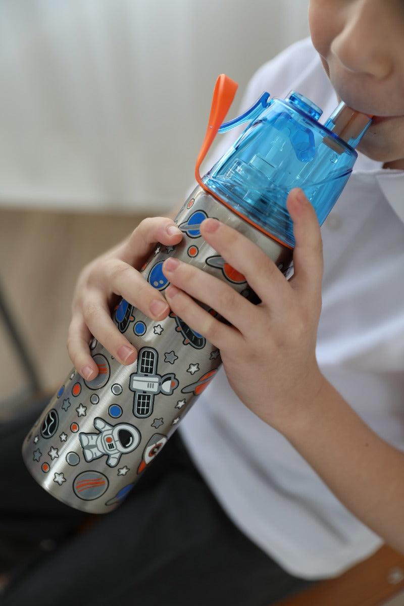 Sparkids Rocket Spry Water Bottle 490ml