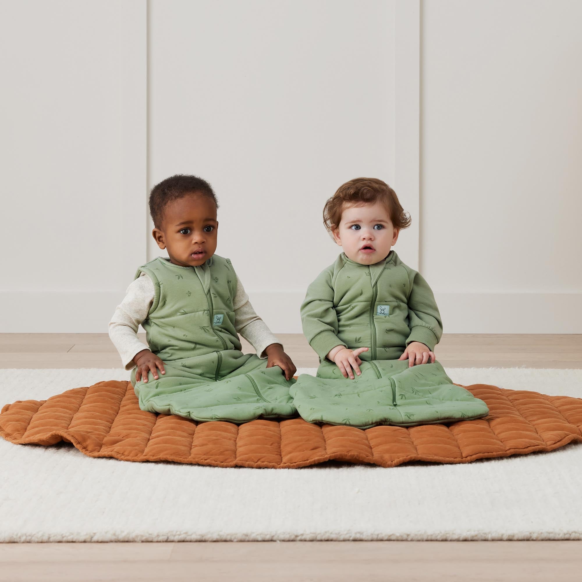 Ergo pouch Jersey Sleeping Bag with Sleeves tog 3.5 Willow 3-12 months