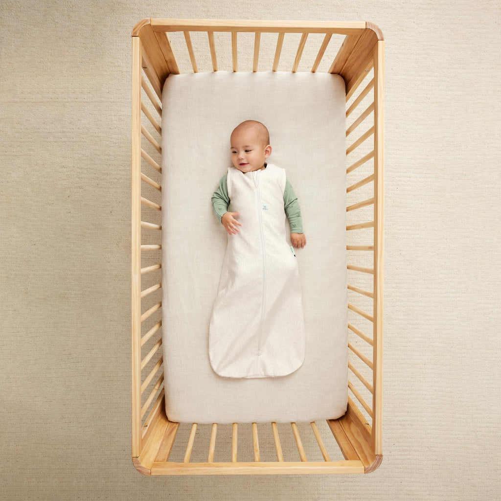 Ergo pouch Jersey Sleeping Bag tog 1 Oatmeal Marle 3-12 months