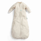Ergo pouch Jersey Sleeping Bag with Sleeves tog 1 Oatmeal Marle 3-12 months