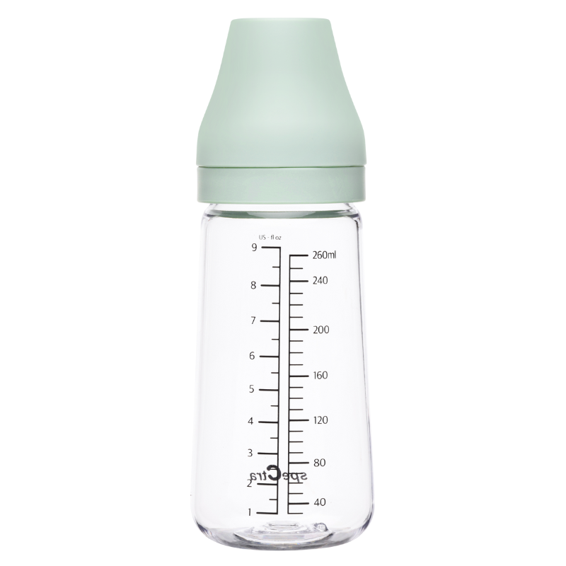Spectra PA baby bottle 1PC 260ml – Cream Mint