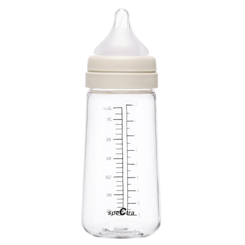 Spectra PA baby bottle 1PC 260ml – Cream Vanilla