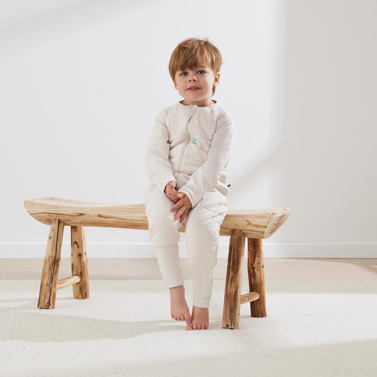 Ergo pouch Sleep Onesie tog 2.5 Oatmeal Marle