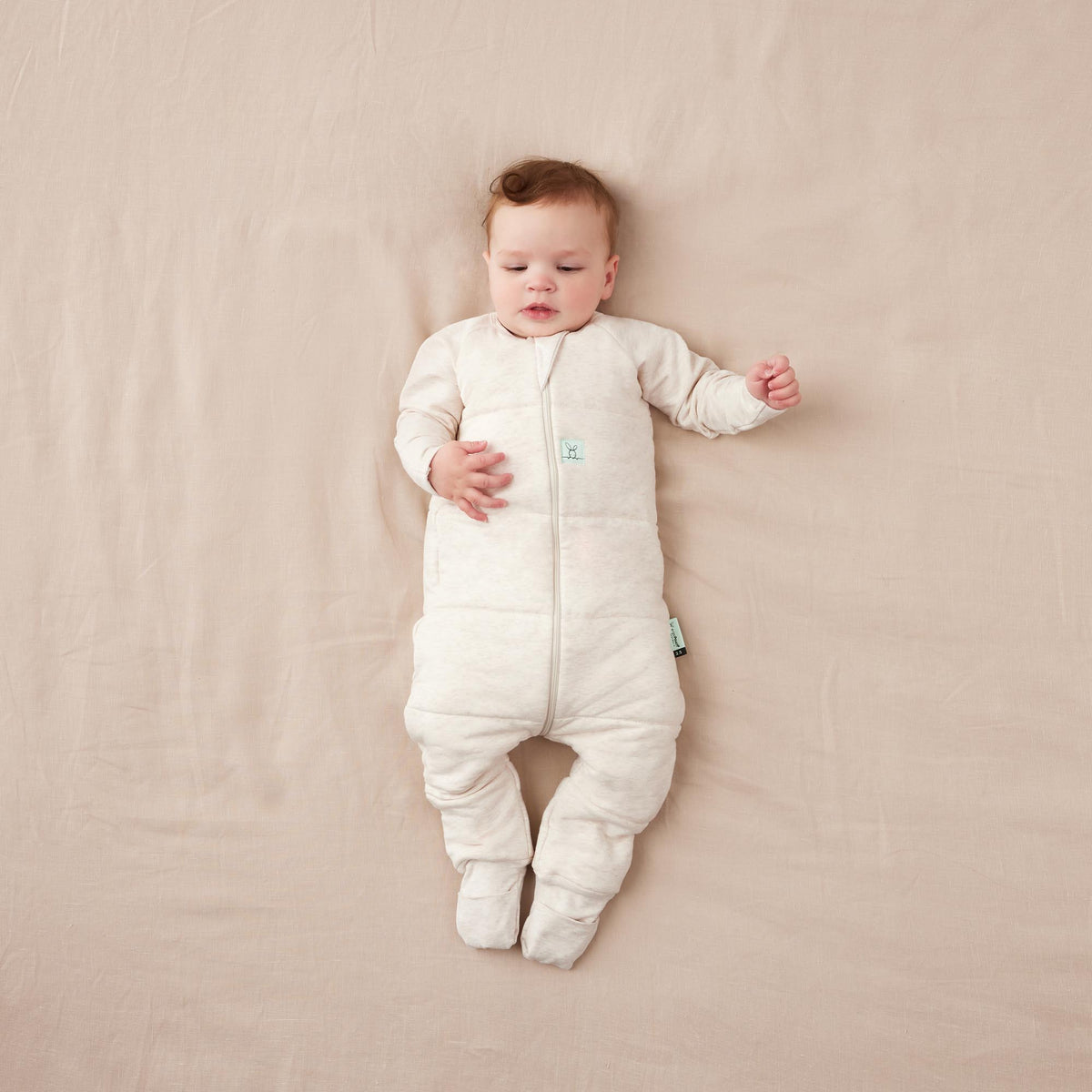 Ergo pouch Sleep Onesie tog 2.5 Oatmeal Marle