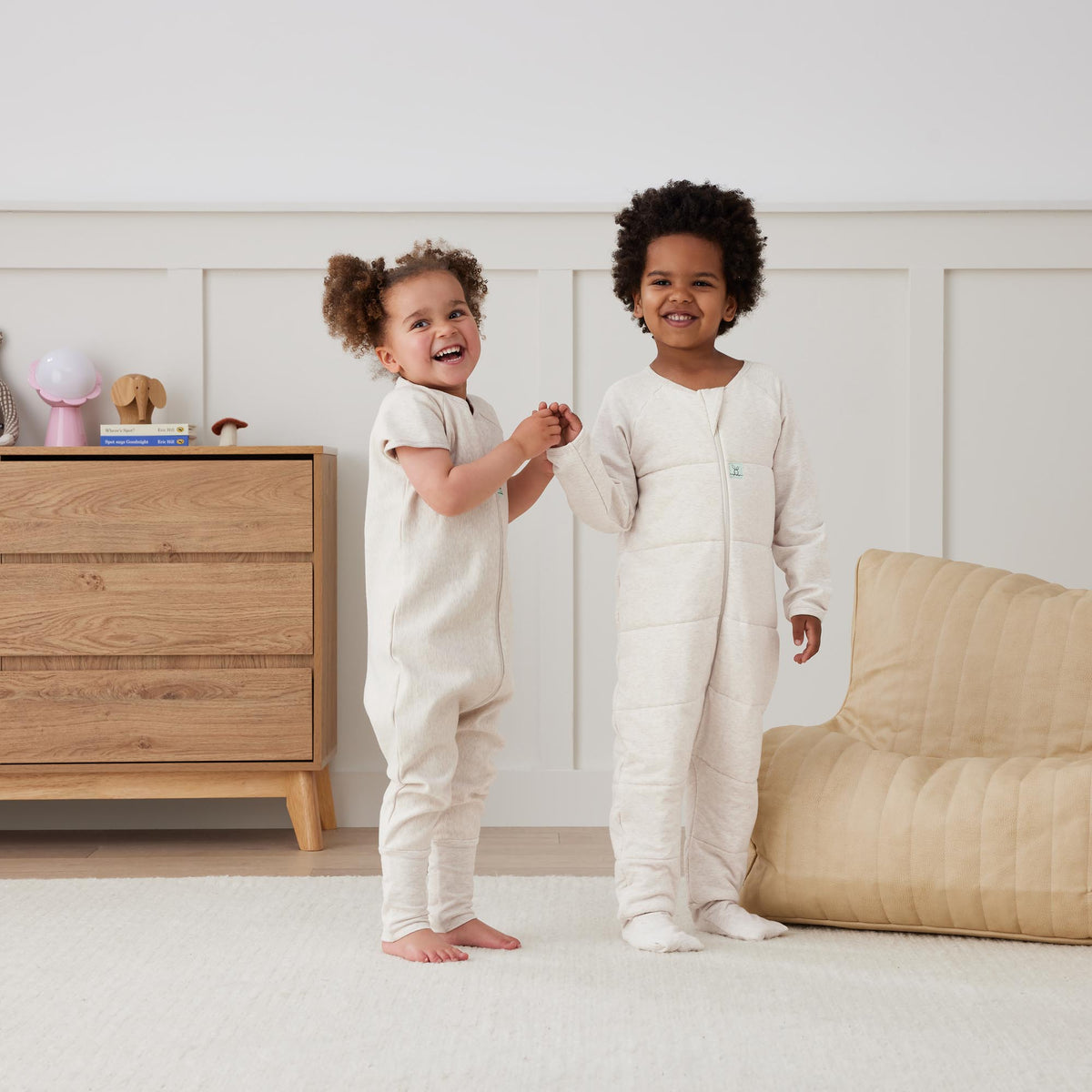 Ergo pouch Sleep Onesie tog 2.5 Oatmeal Marle