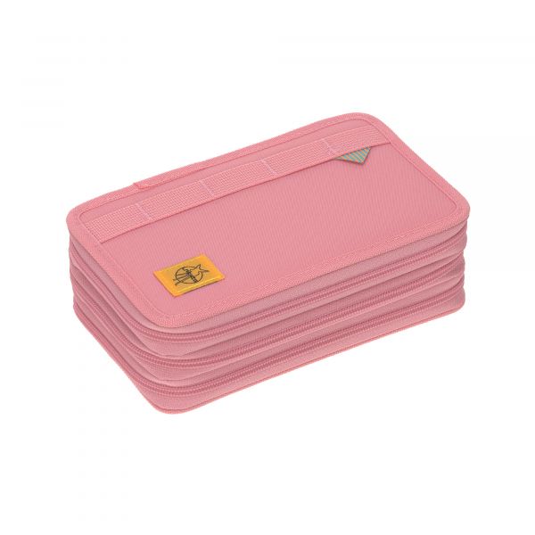 Lassig School Triple Pencil Case Unique - Pink