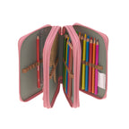 Lassig School Triple Pencil Case Unique - Pink