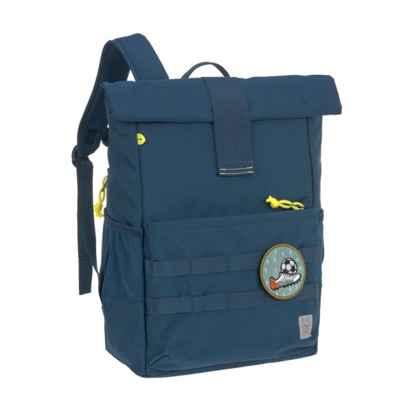 Lassig Medium Rolltop Backpack - Navy Blue