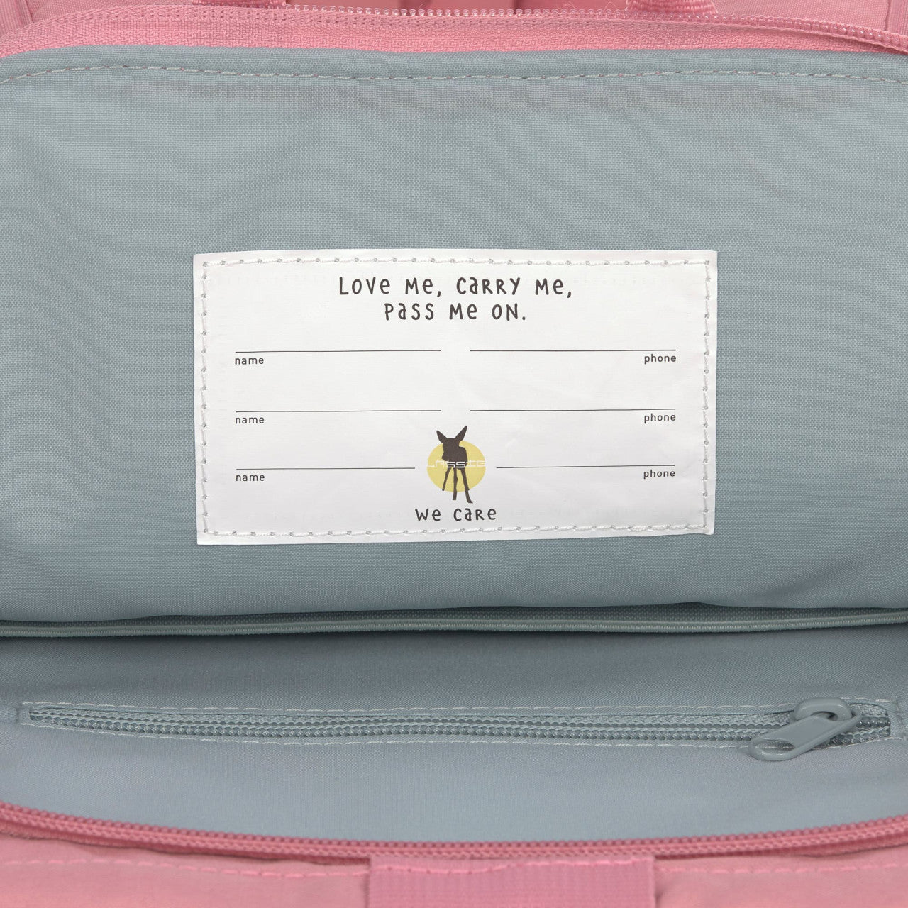 Lassig Medium Rolltop Backpack - Pink