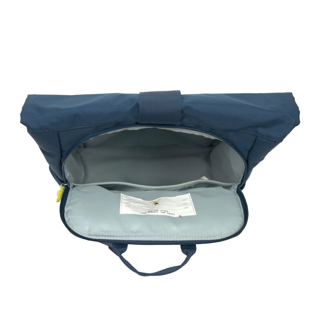 Lassig Medium Rolltop Backpack - Navy Blue