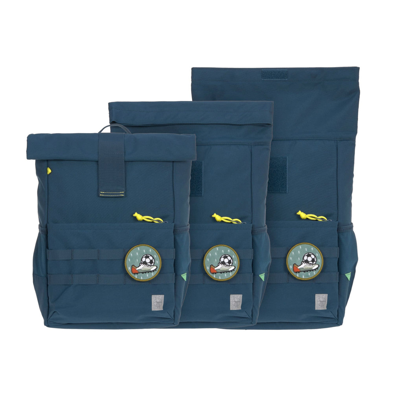 Lassig Medium Rolltop Backpack - Navy Blue