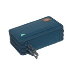 Lassig School Triple Pencil Case Unique - Navy Blue