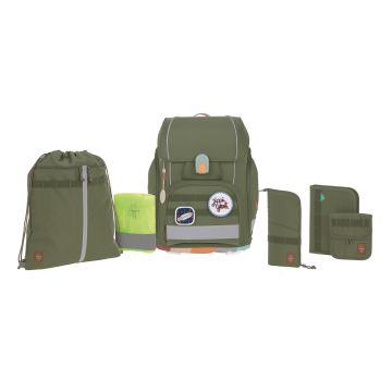 Lassig School Set Boxy Unique - Olive