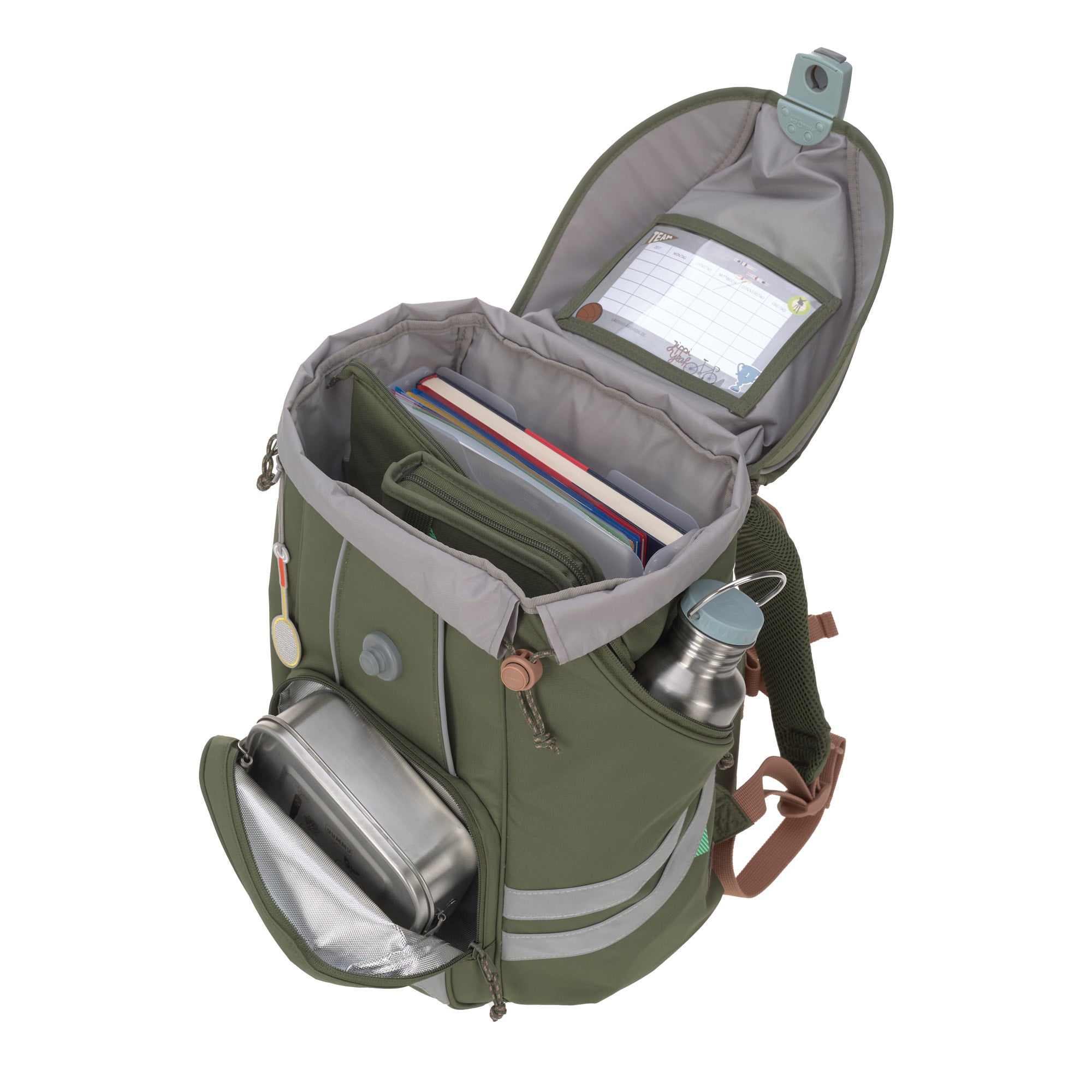 Lassig School Set Flexy Unique - Olive