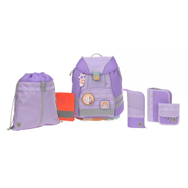 Lassig School Set Flexy Unique - violet/lavender
