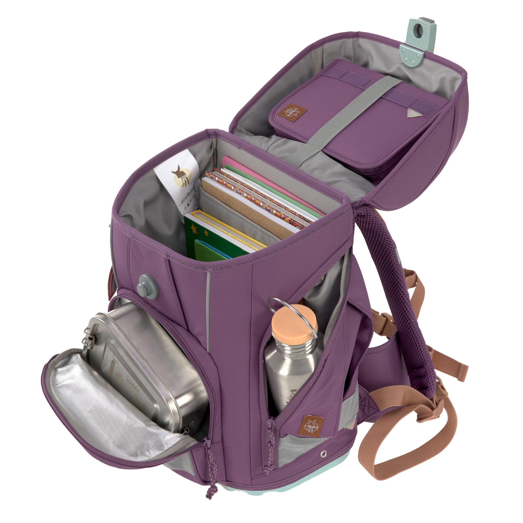 Lassig School Set Boxy Unique - Purple