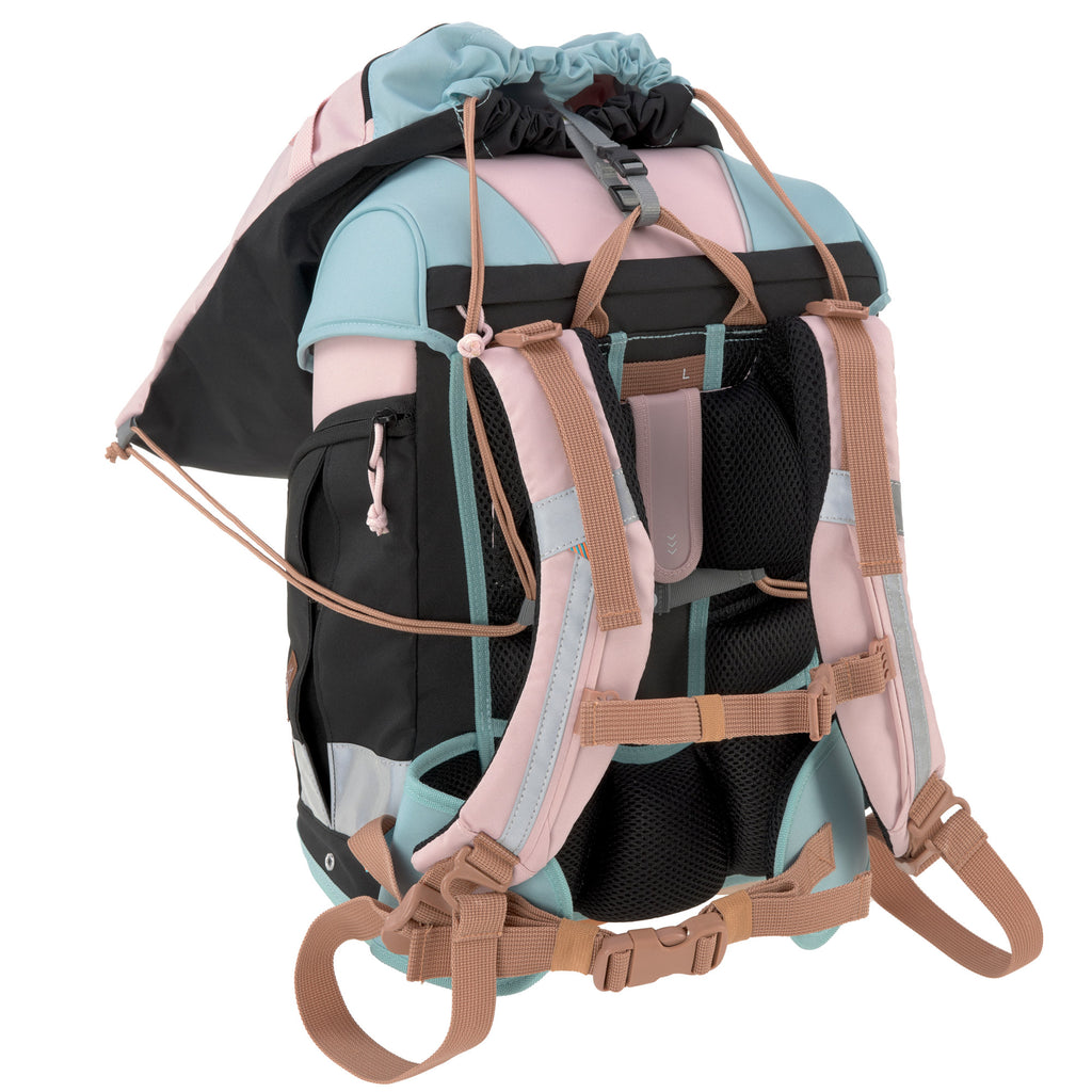 Lassig School Set Boxy Unique - rose/ blue/ black